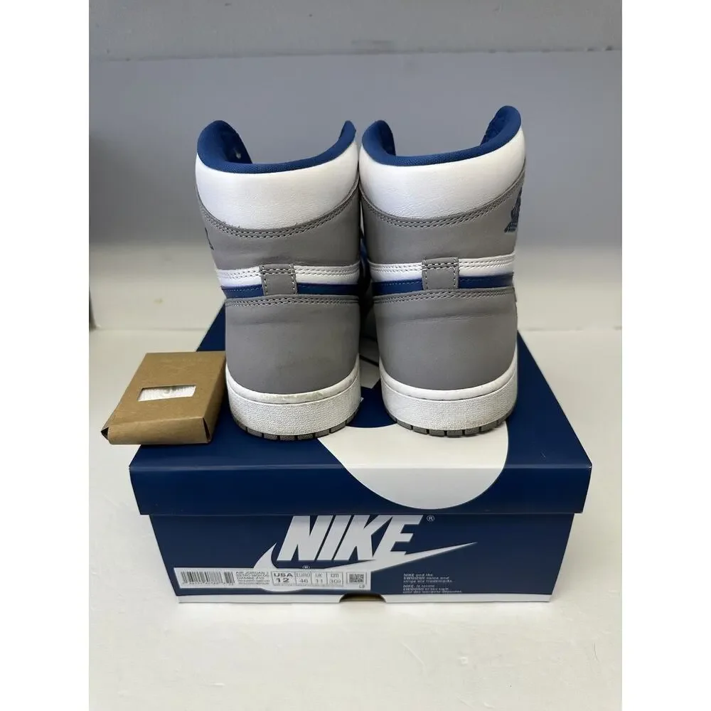 Jordan 1 Retro OG High True Blue SZ 12